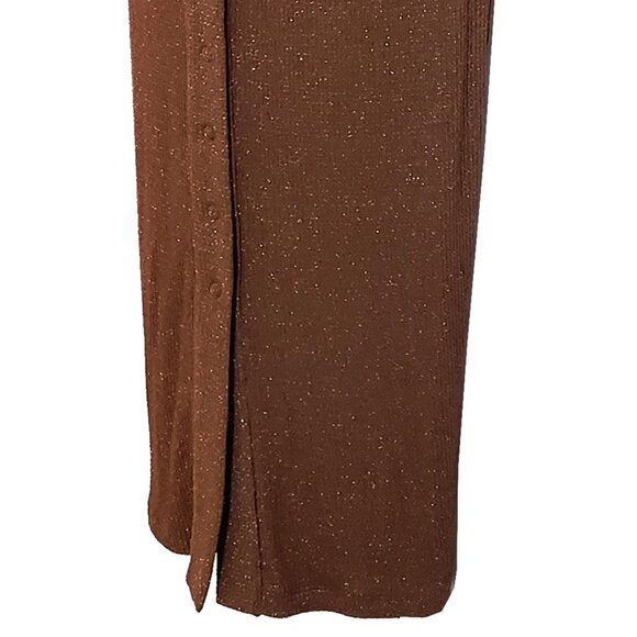 Shimmering Butterfly Women's Metallic Cooper Dress - Picture 5 of 7